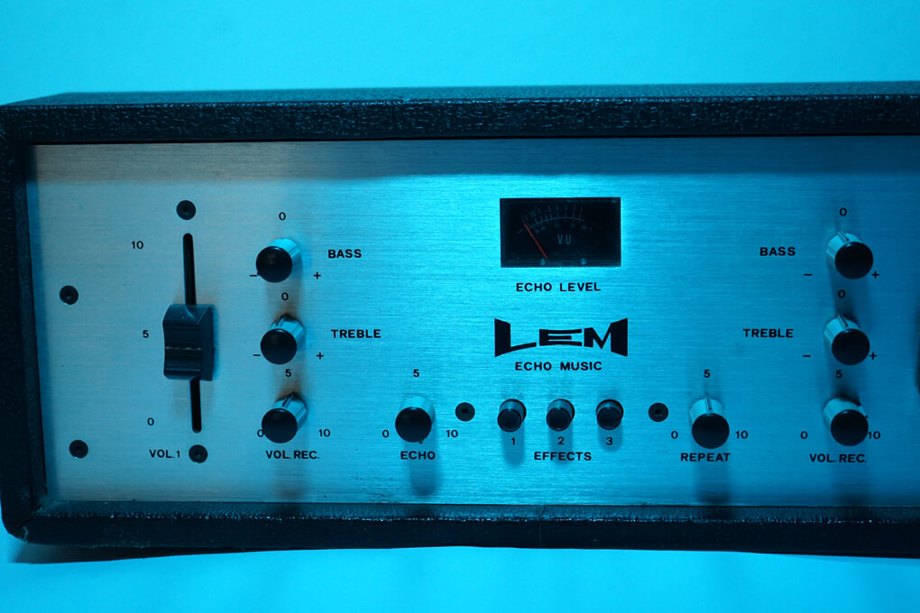 The Lem Echo Music’s vertical channelstrip design with dedicated