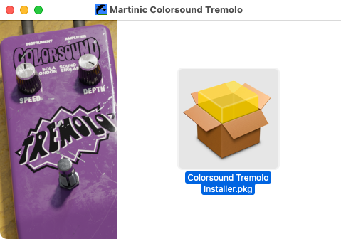 Martinic | Colorsound Tremolo User Manual