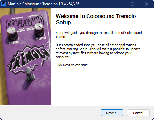 Martinic | Colorsound Tremolo User Manual
